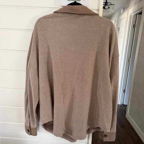 Pacsun homecoming button down fleece shirt - Picture 5 of 5